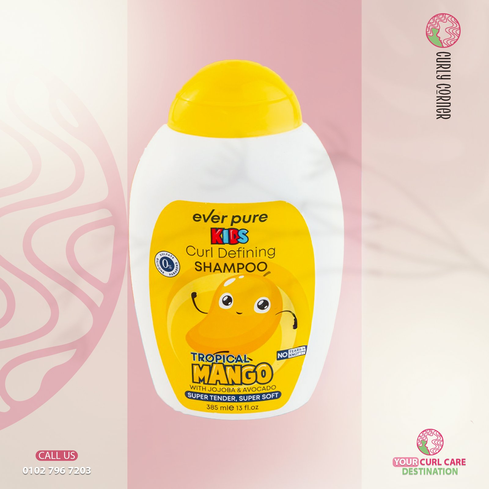 Ever Pure Kids Shampoo – Tropical Mango